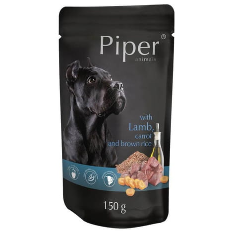 Piper Animals z Jagnięciną i Marchewką mokra karma dla psa 150g