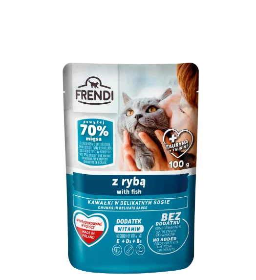Frendi karma mokra dla kota ryba 100g saszetka