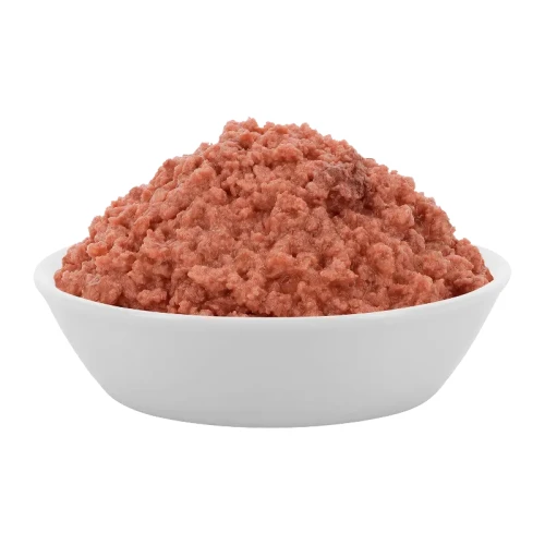 Karma mokra Lucky Lou Adult z drobiem i bażantem w białej misce