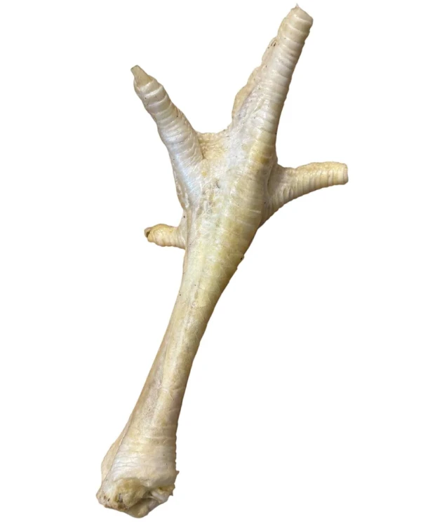 Abakus Łapka Indyka Biała naturalny gryzak dla psa 1 sztuka