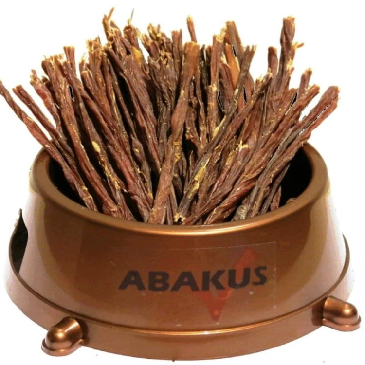 Abakus Jelita Wieprzowe suszone naturalny gryzak dla psa 100g