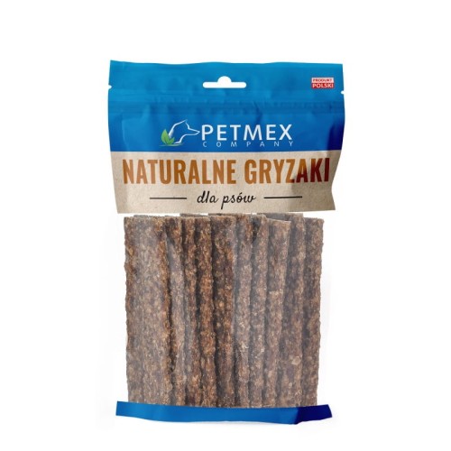 PETMEX paski z królika – strunowe opakowanie z widoczną zawartością