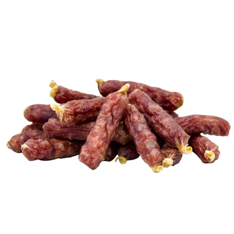 Hau Miau Pause Snack kiełbaski z kaczki 11 cm – naturalny przysmak dla psa