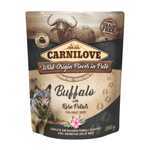 Carnilove Dog Adult Buffalo – naturalna mokra karma dla psów