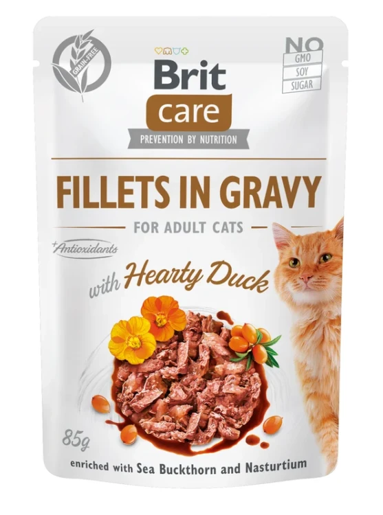brit-care-cat-fillets-in-gravy-hearty-duck-filety-z-kaczka-85g