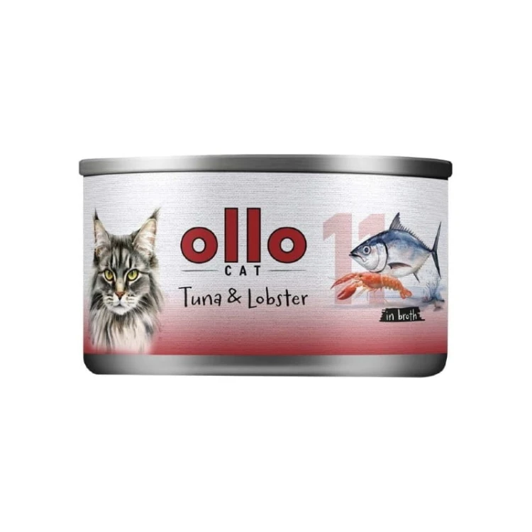 Ollo Cat nr 11 tuńczyk i homar – puszka 70 g dla kota