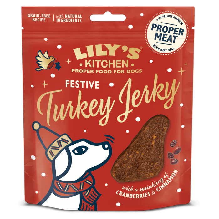 Festive Turkey Jerky – świąteczne paski z indyka z żurawiną i cynamonem
