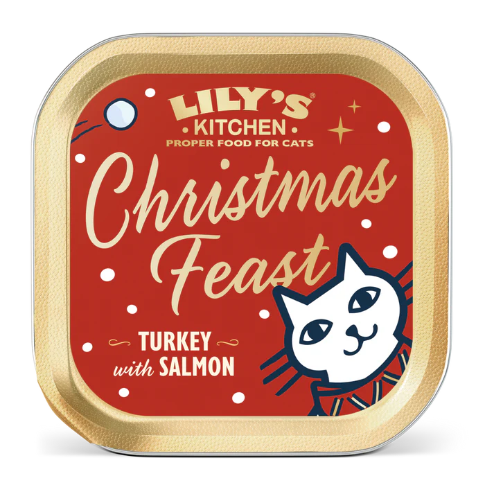 Lily’s Kitchen Festive Turkey with Salmon Paté – świąteczny pasztet dla kota 85 g