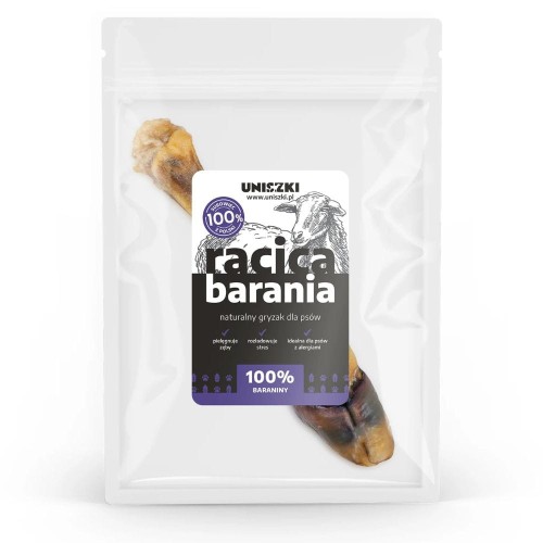 Uniszki Racica barania – przysmak dla psa w opakowaniu