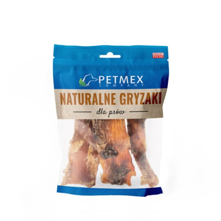 PETMEX ścięgno wołowe 100 g - gryzak naturalny dla psa w opakowaniu
