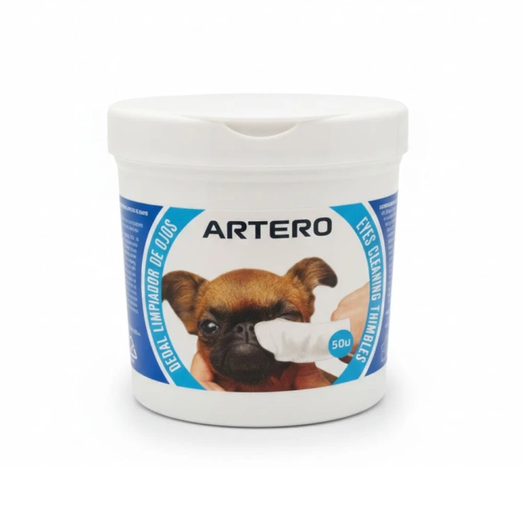 Artero Eye Cleaning Wipes – opakowanie chusteczek do czyszczenia oczu dla psów i kotów z przodu