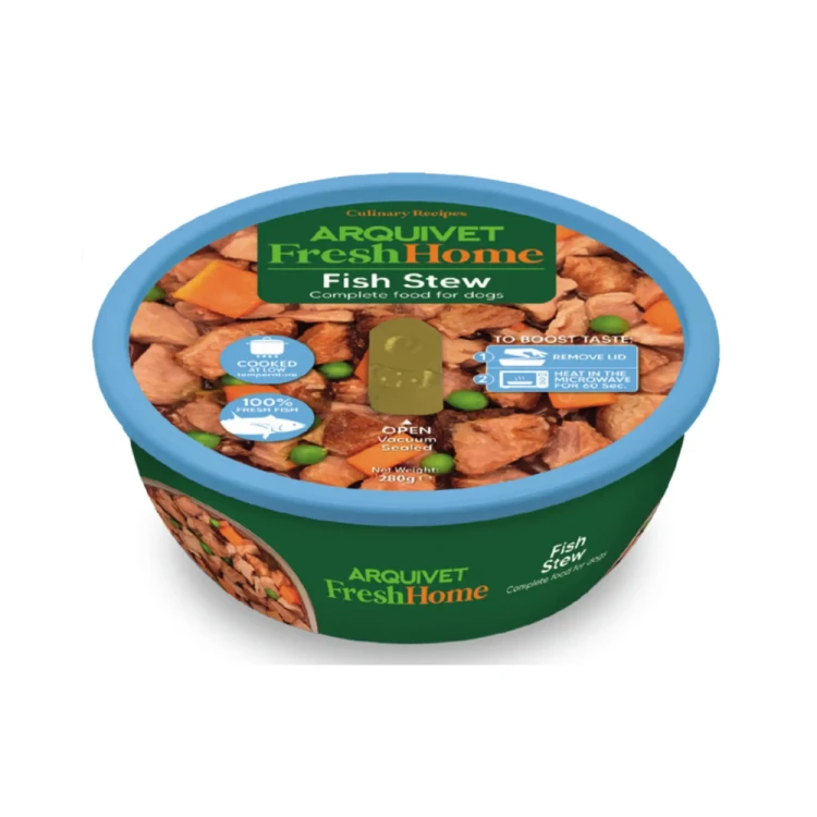 Arquivet Fresh Home Gulasz z Rybny 280 g – opakowanie mokrej karmy dla psów