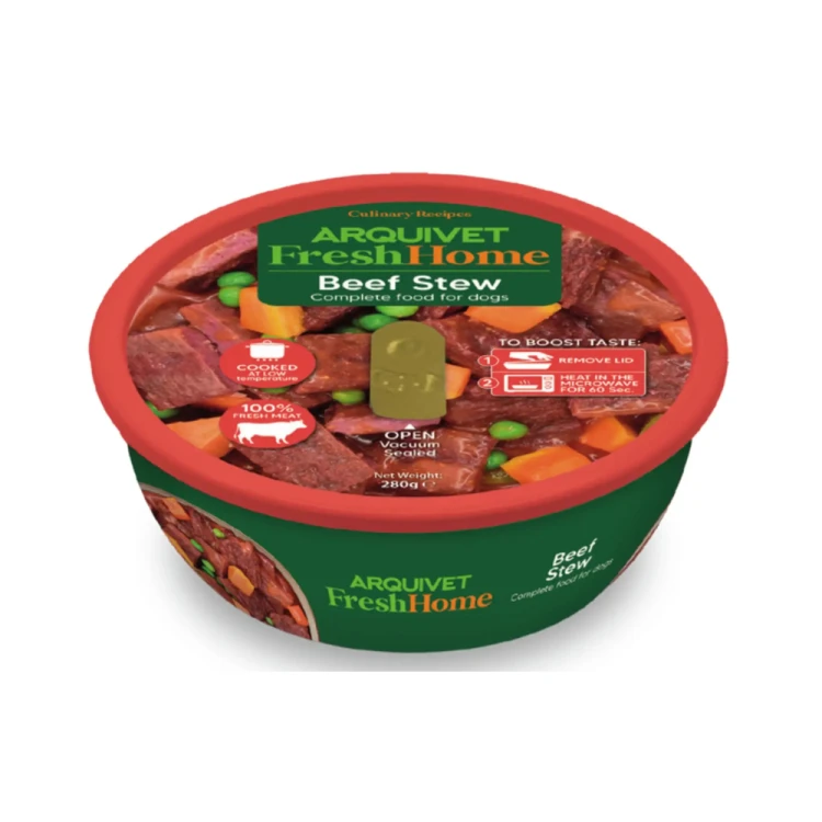 Arquivet Fresh Home Gulasz Wołowy 280 g – opakowanie karmy dla psów