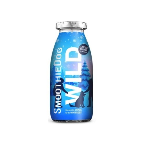 SmoothieDog Winter Party Dziczyzna – butelka płynnego przysmaku dla psa, edycja zimowa
