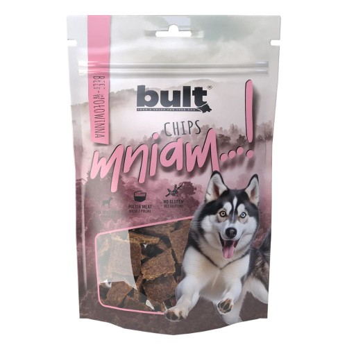 BULT Chipsy Wołowe dla Psa 100g – opakowanie przysmaku
