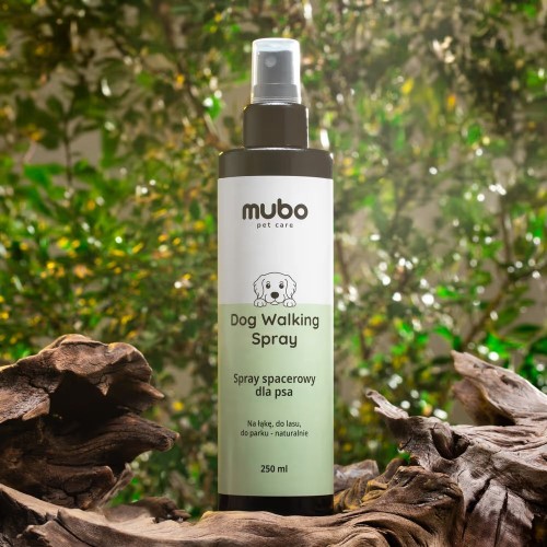 spray spacerowy dla psa mubo opakowanie