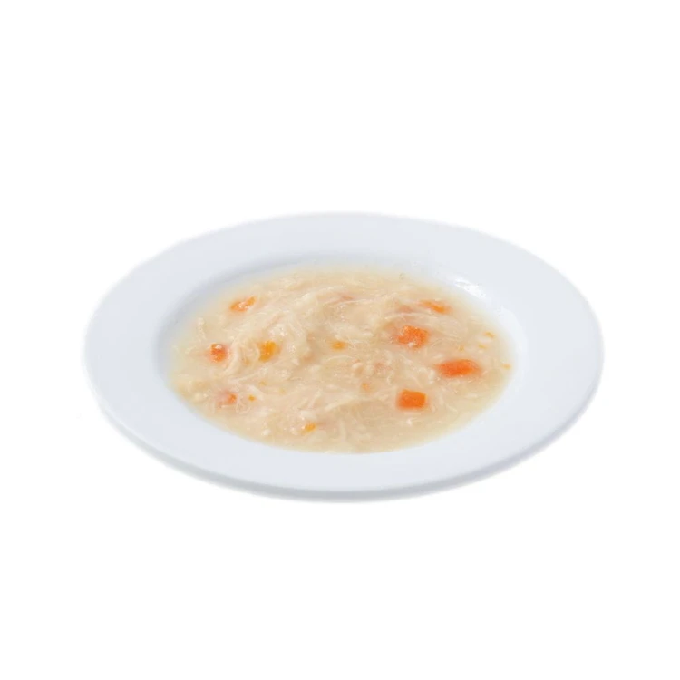 UNIQ PETS Yummy Soup dla kota bulion z kurczaka i warzyw w misce