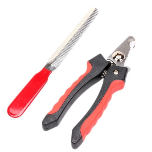 Obcinaczka gilotynka do paznokci dla psa i kota UNIQ PETS z pilnikiem