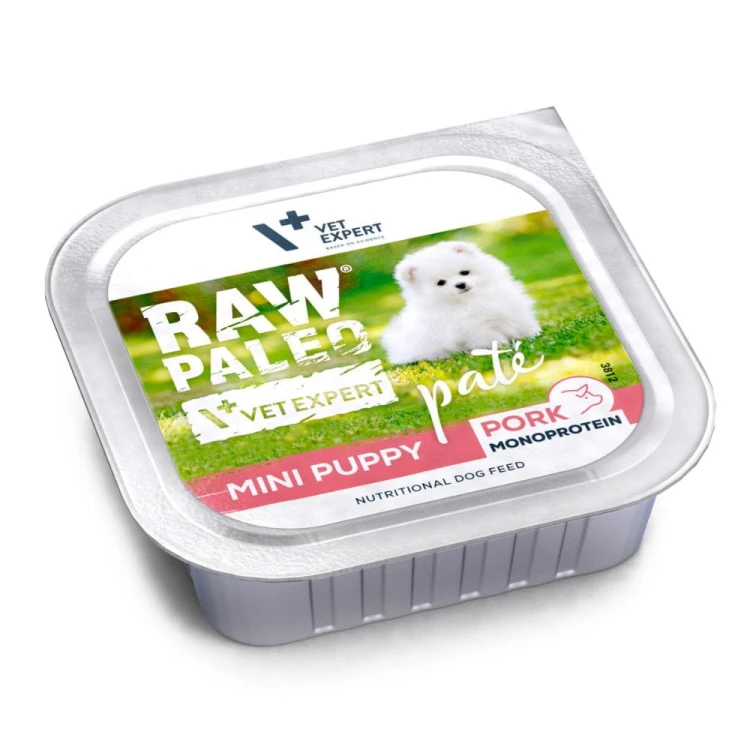 Opakowanie Vet Expert Raw Paleo Pate Mini Puppy 150 g