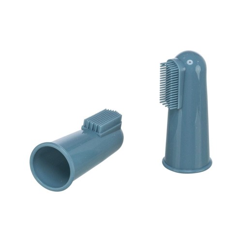 Trixie silikonowe szczoteczki do zębów dla psa i kota na palec – zestaw 2 szt.