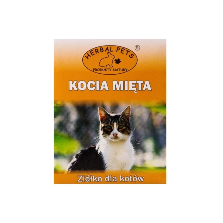 Opakowanie Herbal Pets Kocia Mięta dla Kotów z kozłkiem lekarskim