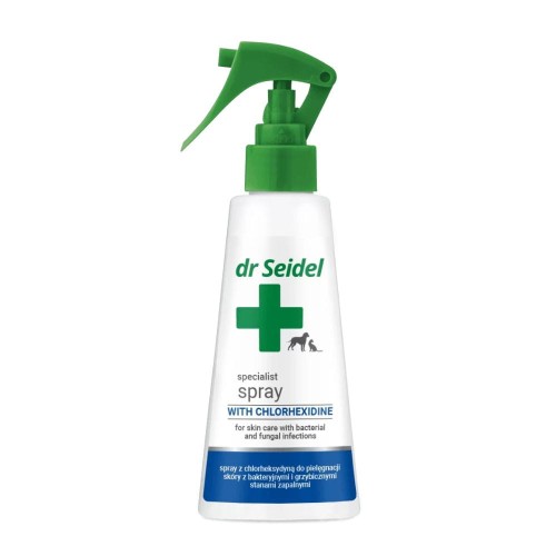 Butelka Dr Seidel specialist spray with chlorhexidine 100 ml