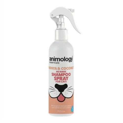 Szampon w sprayu bez spłukiwania dla kota Animology Essentials 250 ml