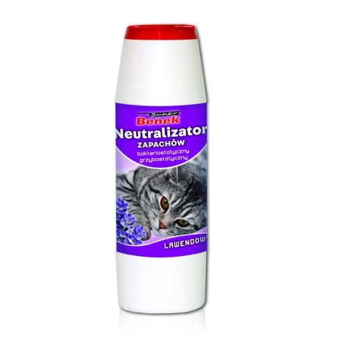 Opakowanie Super Benek neutralizator zapachu Lawenda 500 g