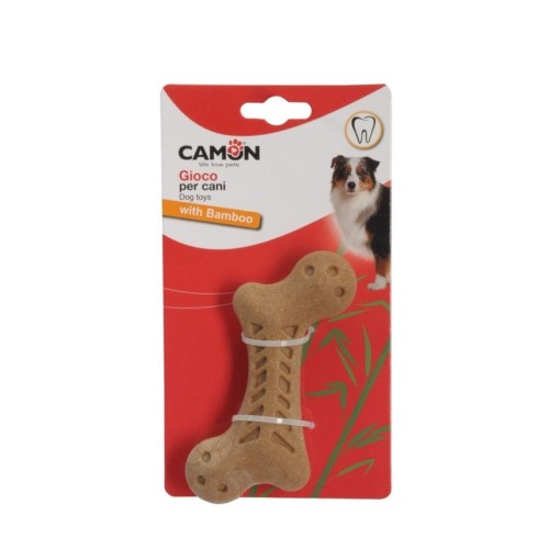 CAMON kość bambusowa dla psa 13 cm na opakowaniu