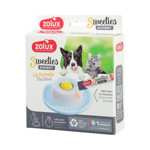 ZOLUX SWEETIES miska spowalniająca dla psa w opakowaniu