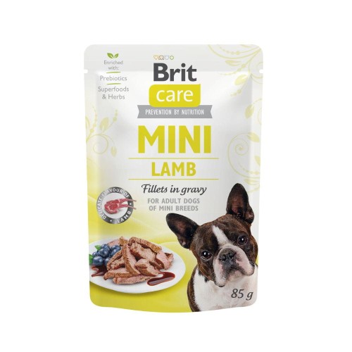 Brit Care Mini Karma mokra dla psa Jagnięcina 85 g saszetka