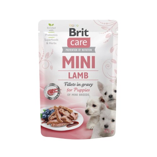 Saszetka Brit Care Mini Puppy Lamb 85 g dla szczeniąt