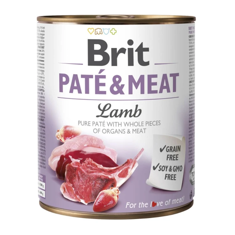 Puszka Brit Paté &amp; Meat Lamb 800 g
