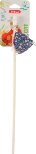 ZOLUX ETHICAT wędka dla kota z piramidką Kwiaty 40 cm w opakowaniu