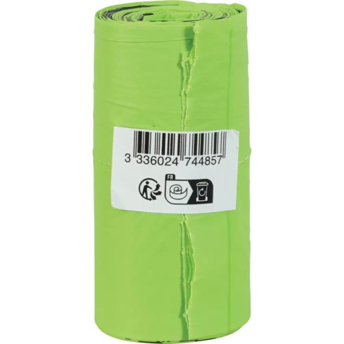 ZOLUX ekologiczne worki na odchody - zielona rolka worków