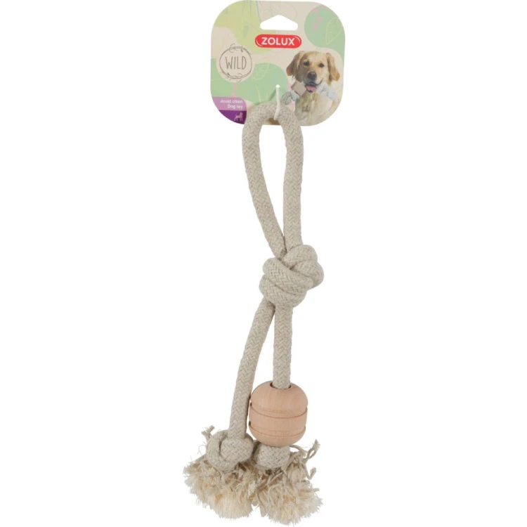 ZOLUX Wild Mix zabawka sznurowa dla psa 35,5 cm na opakowaniu