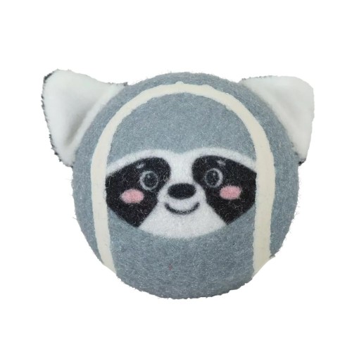 ZOLUX piłka tenisowa dla psa szop pracz z piszczałką rozmiar S