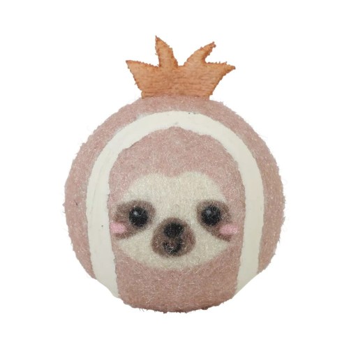 ZOLUX piłka tenisowa dla psa leniwiec z piszczałką rozmiar M