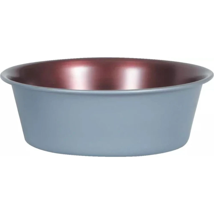 ZOLUX Copper miska antypoślizgowa inox dla psa i kota 600 ml w kolorze szaro-miedzianym