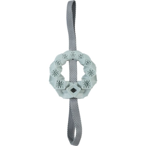 Pierścień TPR dla psa ZOLUX w kolorze khaki ze sznurem