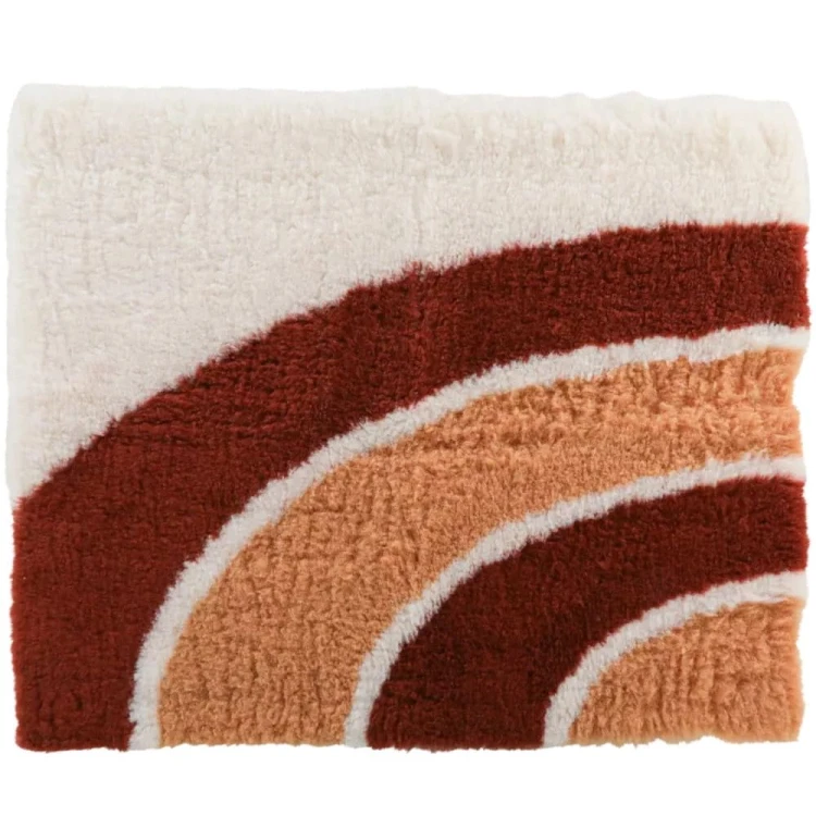 ZOLUX Dry Bed posłanie izolujące dla psa i kota wzór tęczy 50 x 60 cm - widok z góry