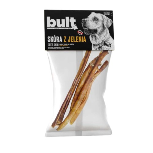 BULT Skóra z Jelenia dla Psa – opakowanie gryzaka suszonego 100 g