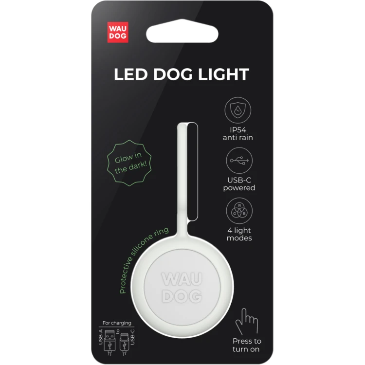 WAUDOG LED lampka dla psa w opakowaniu
