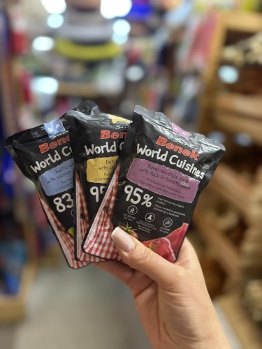 Zestaw Super Benek World Cuisines 5 × 100 g mokra karma dla kota mix smaków promocja 5 za 0,01 zł