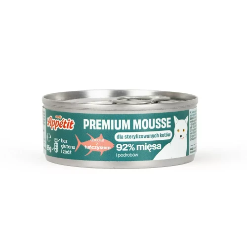 Puszka Comfy Appetit Premium Mousse Sterilized z tuńczykiem 85 g