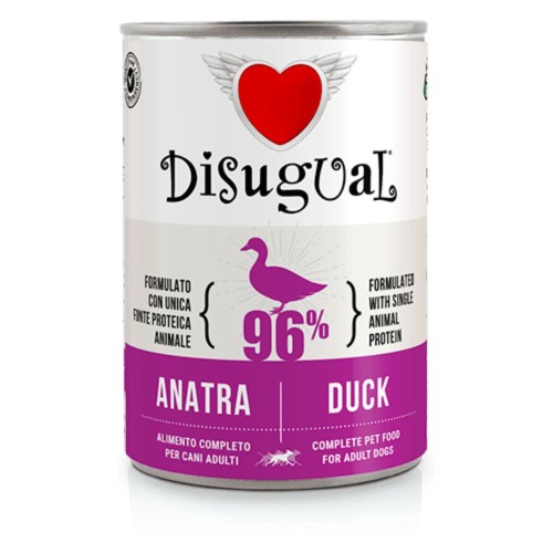 Puszka Disugual Monobiałkowa Kaczka 400 g dla dorosłych psów