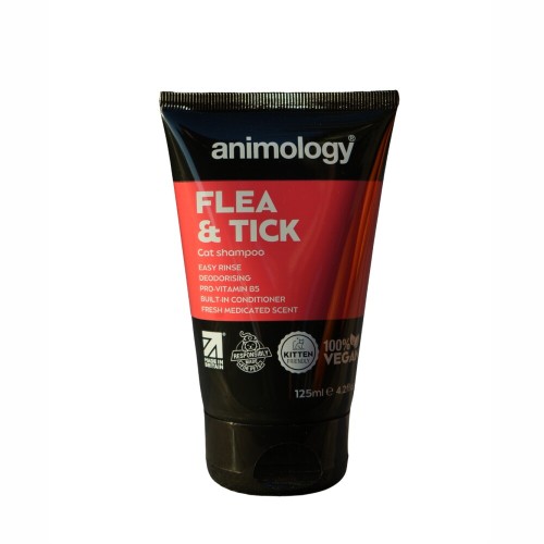 Animology Flea & Tick 125 ml szampon dla kotów w tubie