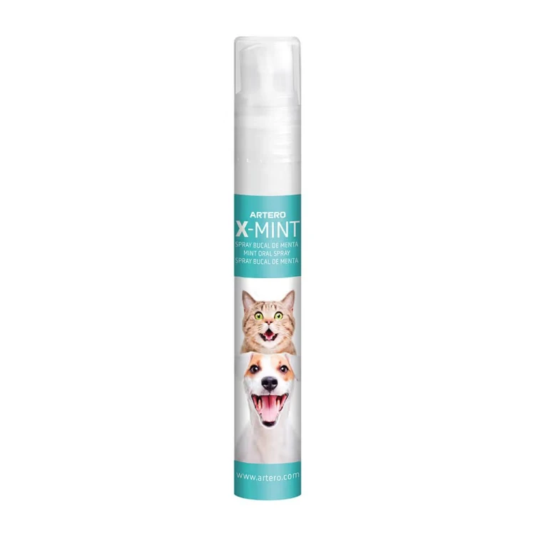 Artero X-Mint Oral Spray 14 ml – opakowanie sprayu dla psa i kota