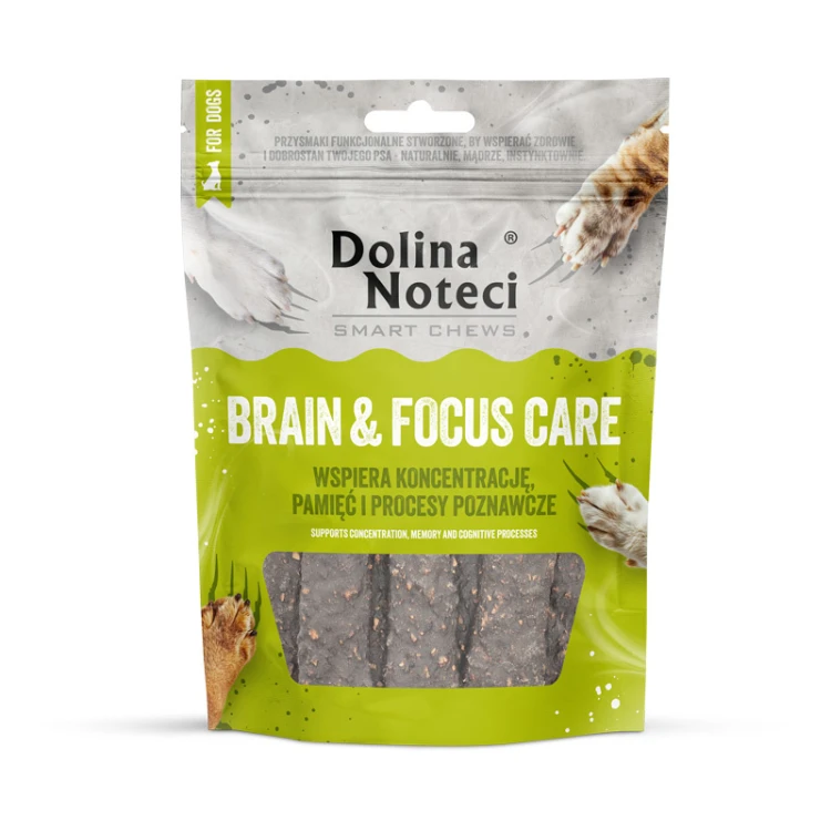 Dolina Noteci Smart Chews Brain & Focus Care 7 szt. – opakowanie przysmaków funkcjonalnych dla psa
