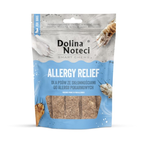 Opakowanie Dolina Noteci Smart Chews Allergy Relief – przysmaków dla psa ze skłonnościami do alergii